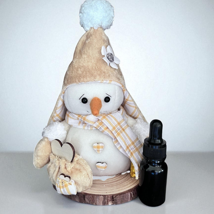 Bonhomme de Neige Diffuseur – Jaune Or