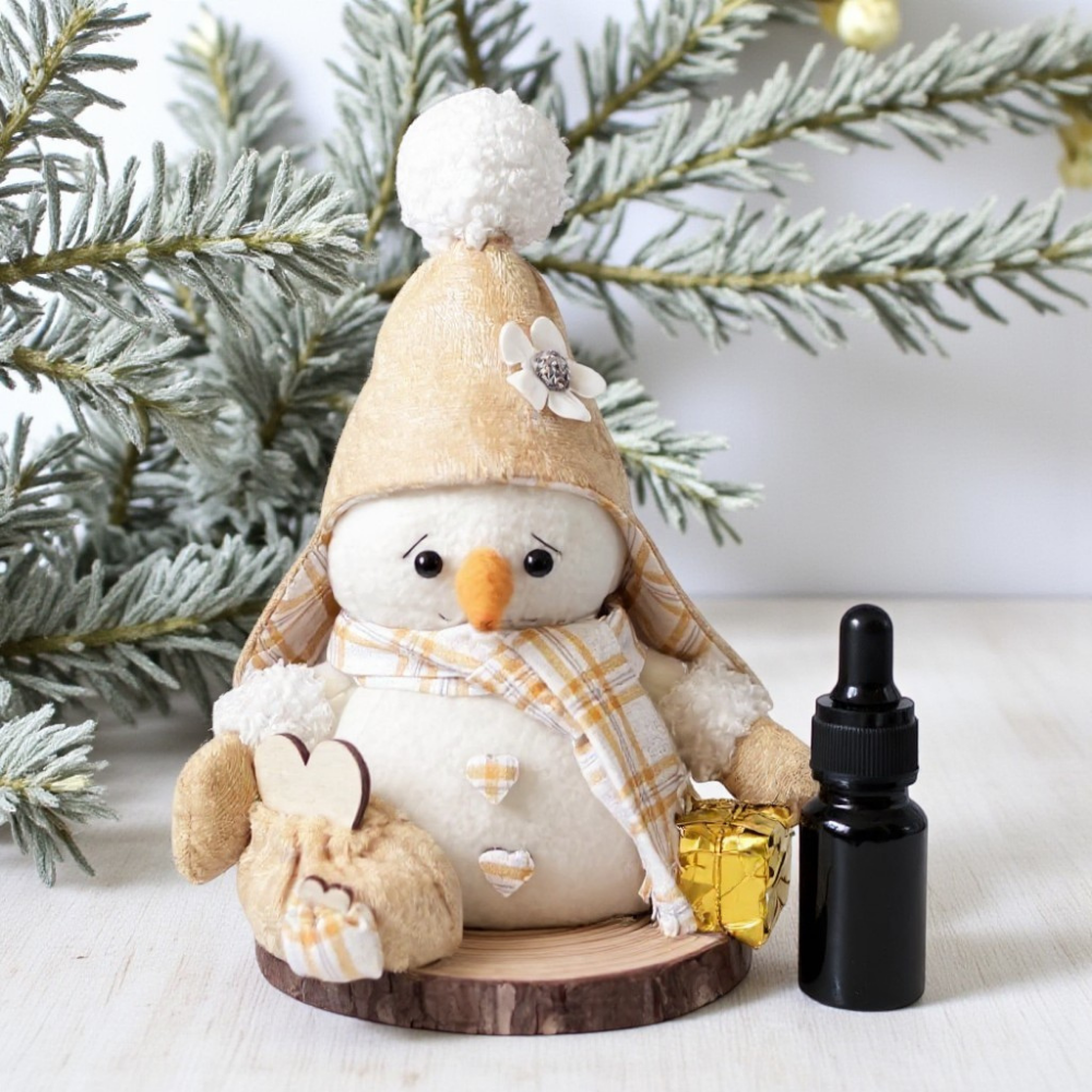 Bonhomme de Neige Diffuseur – Jaune Or