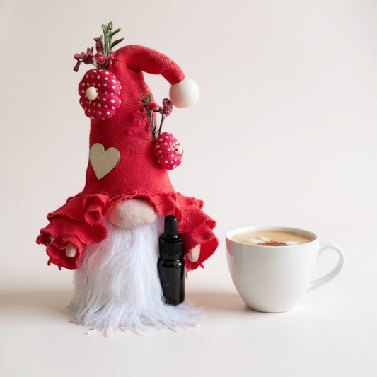 Gnome Diffuseur – Fleur Rouge