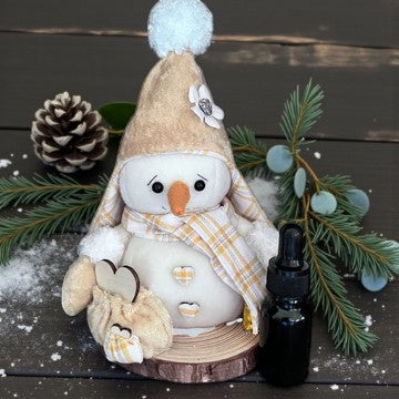 Bonhomme de Neige Diffuseur – Jaune Or