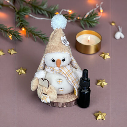 Bonhomme de Neige Diffuseur – Jaune Or